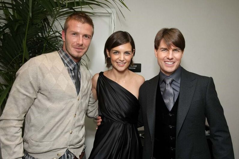 David Beckham, Katie Holmes, Tom Cruise