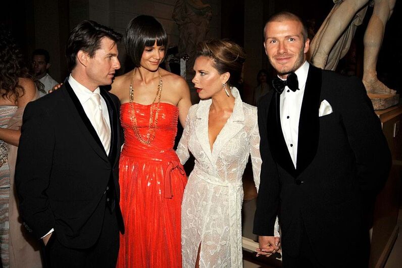 Tom Cruise, Katie Holmes, Victoria Beckham, David Beckham
