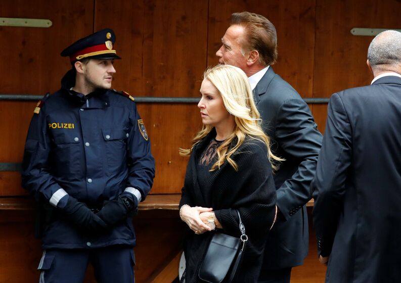 Heather Milligan, Arnold Schwarzenegger,