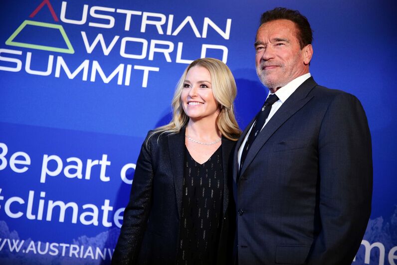 Heather Milligan, Arnold Schwarzenegger,