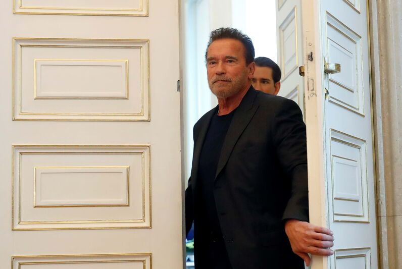 Heather Milligan, Arnold Schwarzenegger,