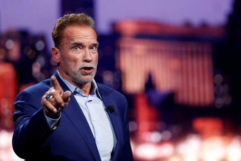Heather Milligan, Arnold Schwarzenegger,