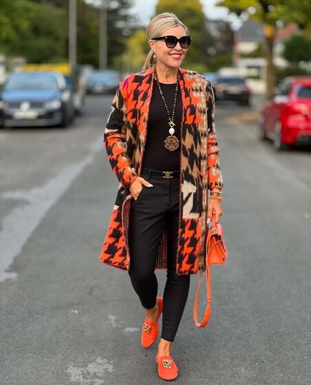 Casacos de malha compridos