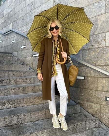 Casacos de malha compridos