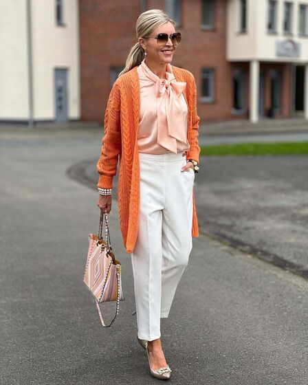 Casacos de malha compridos