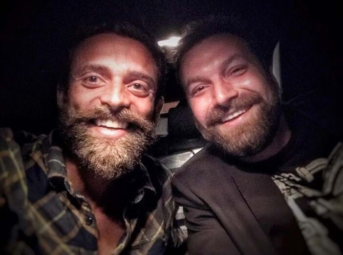 Diogo Amaral e Lubomir Stanisic