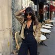 Bomber dourado Zara