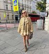 Bomber dourado Zara