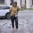 Bomber dourado Zara