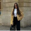 Bomber dourado Zara