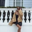 Bomber dourado Zara
