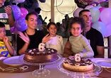 Festa de Alana Martina, Cristiano Ronaldo, Georgina Rodríguez