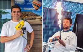 Agressão no 'Hell's Kitchen' da SIC? Pedro Fernandes dá um estalo a Diogo Amaral, que o estava a importunar na cozinha