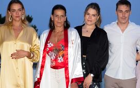 O grande pilar da princesa Stephanie são os seus três filhos 