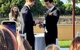 As imagens do casamento de Bernardo Lobo Faria e Diogo Bravo