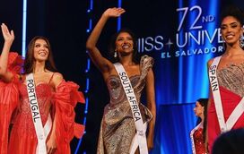 Marina Machete encantou na eleição da Miss Universo