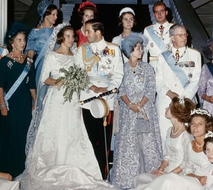 Finalmente encontrado o vestido de casamento da rainha Ana Maria da Grécia desaparecido há décadas