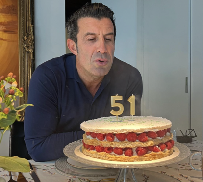 A celebração íntima e privada dos 51 anos de Luís Figo
