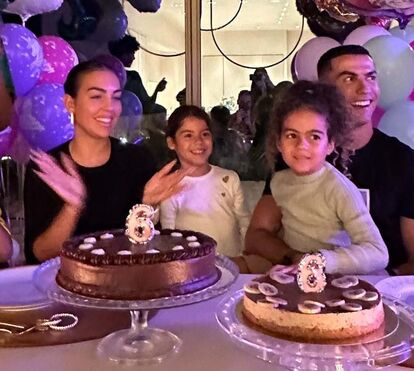 Alana fez 6 anos e Georgina aproveita para mostrar momentos de felicidade em famíla