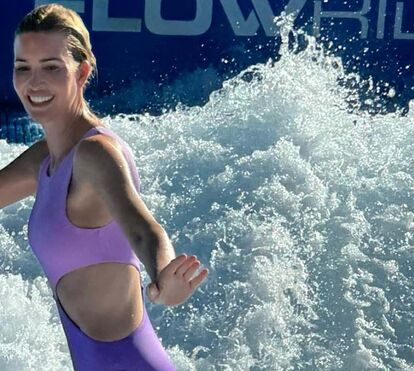 Hot! Ivanka, filha de Donald Trump, surpreende ao mostrar-se em biquíni a fazer surf em versão muito radical