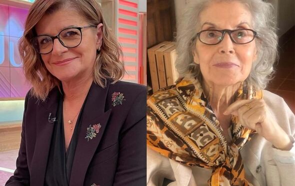 Júlia Pinheiro com a mãe
