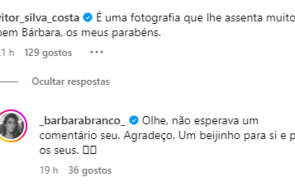 Bárbara Branco, Vítor Silva Costa