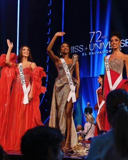 Marina Machete encantou na eleição da Miss Universo