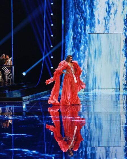 Marina Machete encantou na eleição da Miss Universo