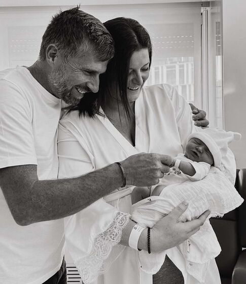 Aí estão as primeiras fotos de Vicente, o filho de Maria Botelho Moniz e Bianchi Prata 