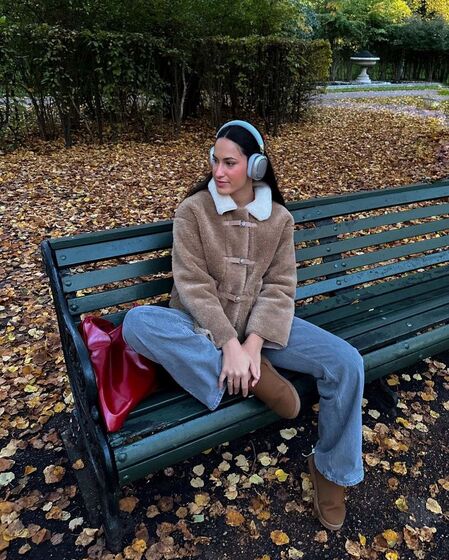 Calças de ganga em conjunto