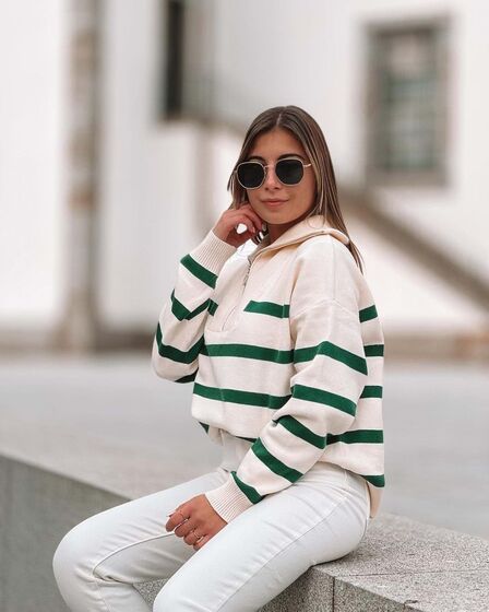 Calças de ganga em conjunto