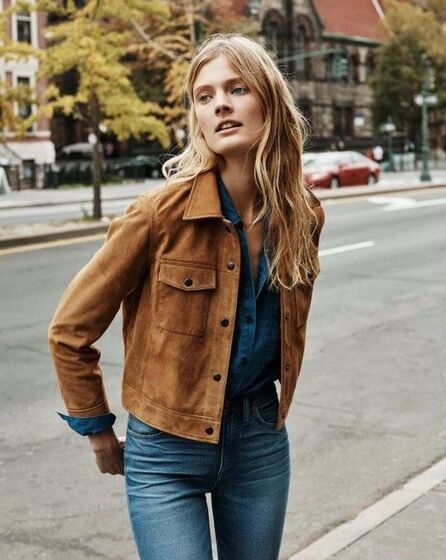 Calças de ganga em conjunto