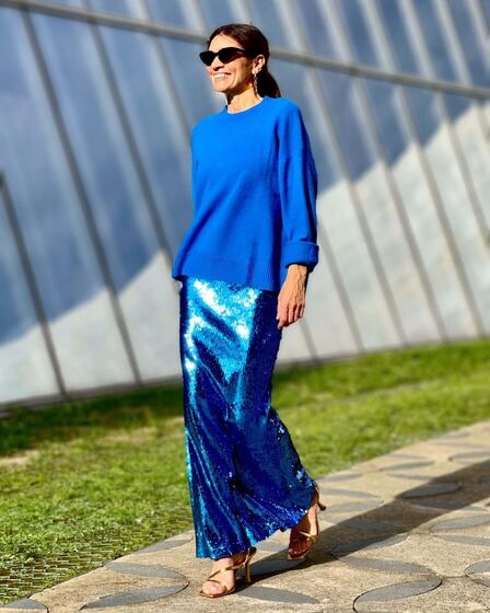 saias de festa com camisola