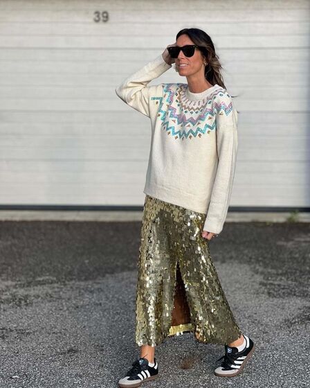 saias de festa com camisola