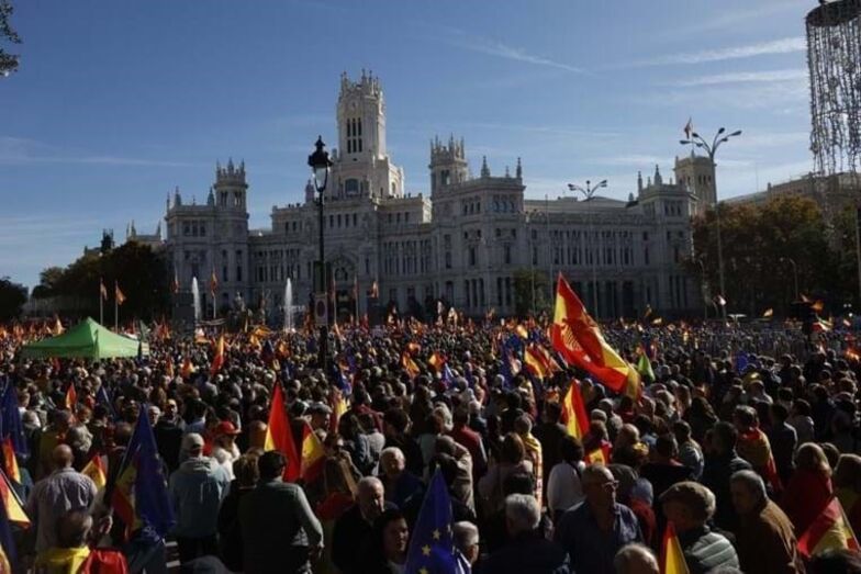 Manifestação, Espanha