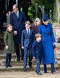 Príncipe William, Kate Middleton, príncipe George, Mia Tindall, príncipe Louis, princesa Charlotte