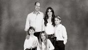 princesa Charlotte, príncipe George, Kate Middleton, príncipe Willia, príncipe Louis