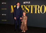 Bradley Cooper na estreia de Maestro