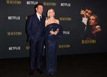 Bradley Cooper na estreia de Maestro
