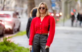Ainda não tem uma camisola ou um cardigan vermelho? Eis a tendência a que as influencers de moda não resistem
