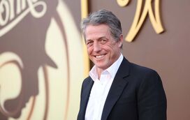 O gesto de generosidade de Hugh Grant: ajudou a servir refeição de Natal a idosos