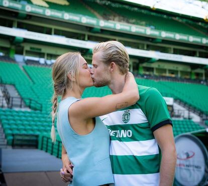 A história de amor de Morten Hjulmand e Emilie Sofie Nissen