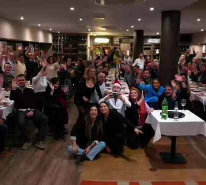 Após ano de sucesso, equipa da CMTV festeja com jantar de Natal