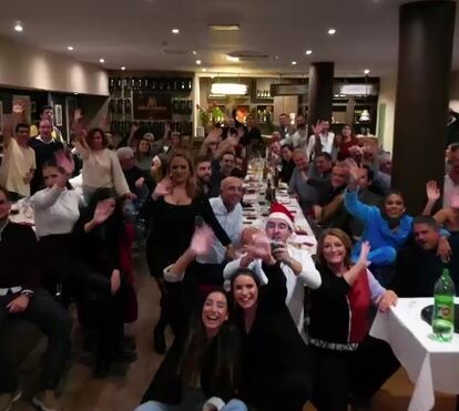 As melhores fotografias do jantar de Natal da CMTV, com muita diversão e espírito de grupo
