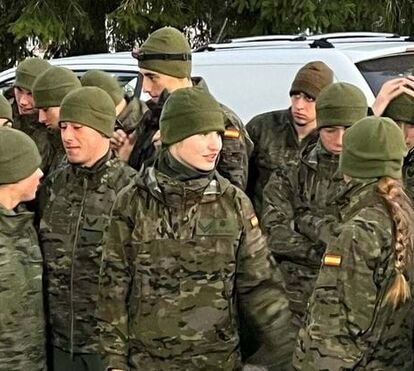 Semana de campo com ração de combate! Princesa Leonor enfrenta novos desafios na preparação militar