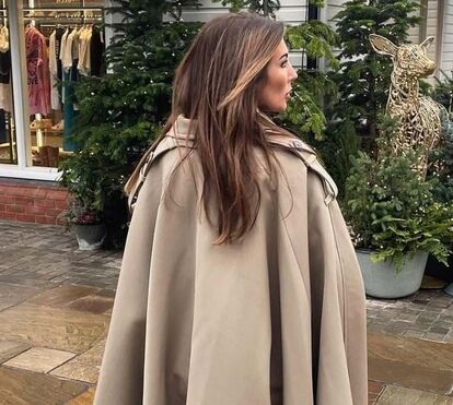 Uma boa alternativa aos casacos de inverno. Elegante prática e versátil