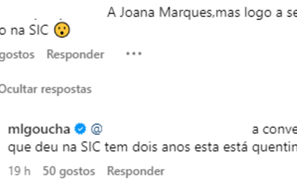 Manuel Luís Goucha, Daniel Oliveira, comentário