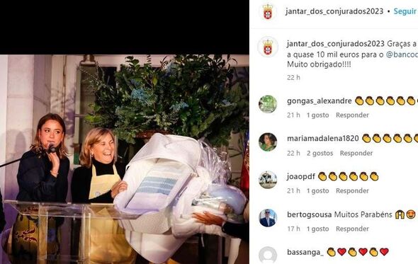 Leilão organizado por Maria Francisca