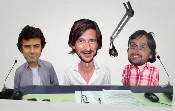 Bruno Nogueira, Nuno Markl e Filipe Melo