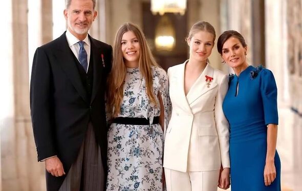 Felipe, Letizia, Leonor, Sofia
